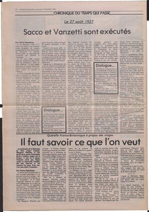 Le Soleil de Colombie, December 11, 1987, page 20