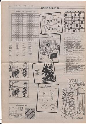Le Soleil de Colombie, November 27, 1987, page 12