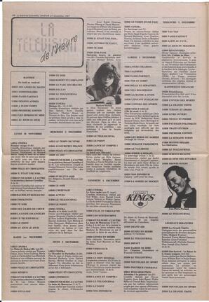 Le Soleil de Colombie, November 27, 1987, page 8