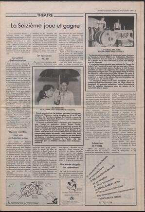 Le Soleil de Colombie, November 20, 1987, page 5