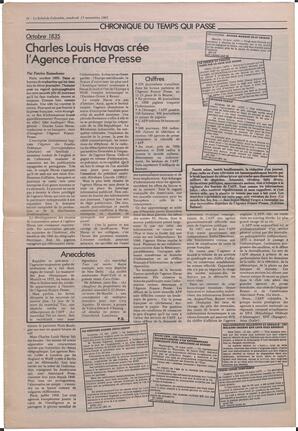 Le Soleil de Colombie, November 13, 1987, page 16