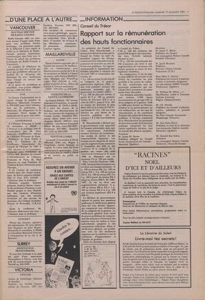 Le Soleil de Colombie, November 13, 1987, page 3