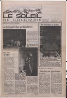 Le Soleil de Colombie, October 9, 1987