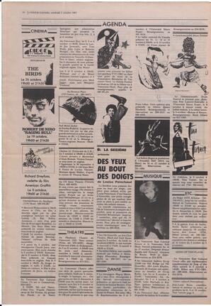 Le Soleil de Colombie, October 2, 1987, page 16