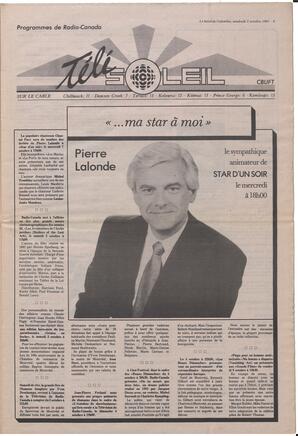 Le Soleil de Colombie, October 2, 1987, page 9