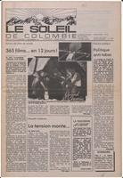 Le Soleil de Colombie, September 4, 1987