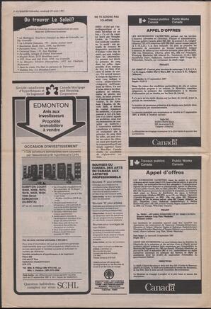 Le Soleil de Colombie, August 28, 1987, page 4