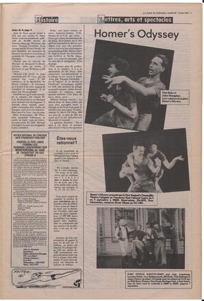 Le Soleil de Colombie, August 7, 1987, page 5