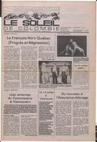 Le Soleil de Colombie, July 24, 1987