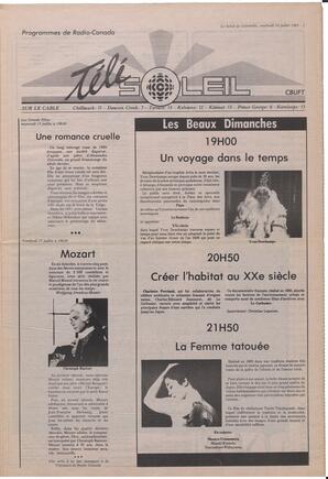 Le Soleil de Colombie, July 10, 1987, page 7