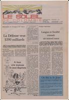 Le Soleil de Colombie, June 19, 1987