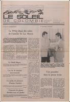 Le Soleil de Colombie, June 12, 1987