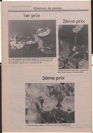 Le Soleil de Colombie, June 12, 1987, page 20