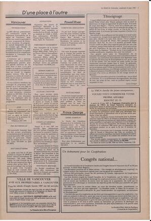 Le Soleil de Colombie, June 12, 1987, page 3