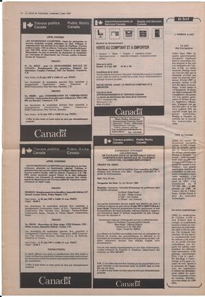 Le Soleil de Colombie, June 5, 1987, page 14