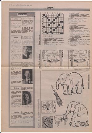 Le Soleil de Colombie, June 5, 1987, page 12