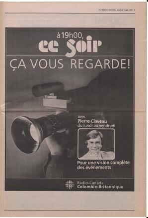 Le Soleil de Colombie, June 5, 1987, page 9