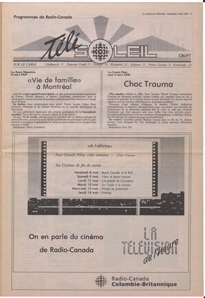 Le Soleil de Colombie, May 8, 1987, page 7
