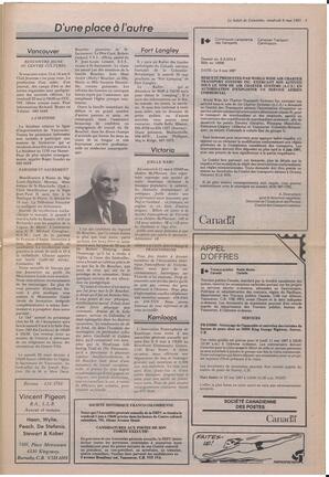 Le Soleil de Colombie, May 8, 1987, page 3