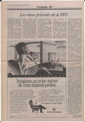 Le Soleil de Colombie, May 1, 1987, page 16