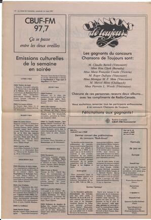 Le Soleil de Colombie, May 1, 1987, page 10