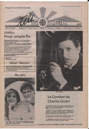 Le Soleil de Colombie, May 1, 1987, page 7