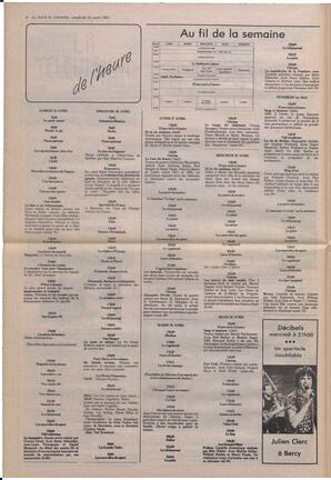 Le Soleil de Colombie, April 24, 1987, page 8