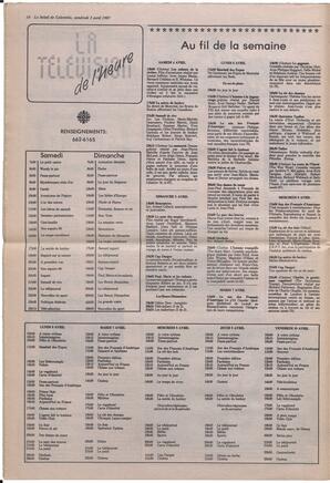 Le Soleil de Colombie, April 3, 1987, page 10