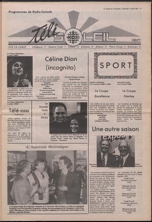 Le Soleil de Colombie, April 3, 1987, page 9