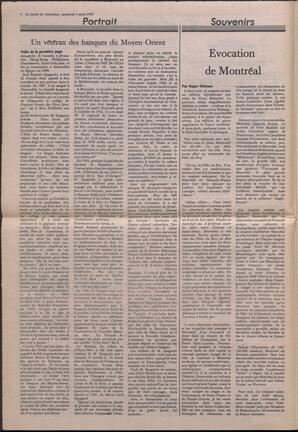 Le Soleil de Colombie, April 3, 1987, page 4