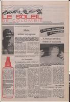 Le Soleil de Colombie, March 20, 1987