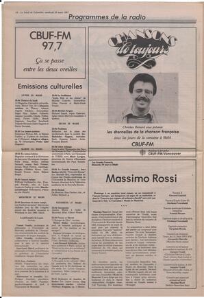 Le Soleil de Colombie, March 20, 1987, page 10