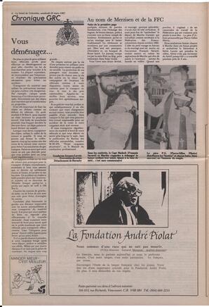 Le Soleil de Colombie, March 20, 1987, page 6