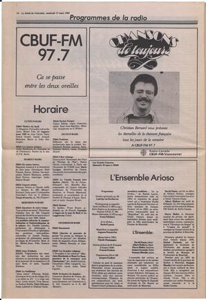 Le Soleil de Colombie, March 13, 1987, page 10