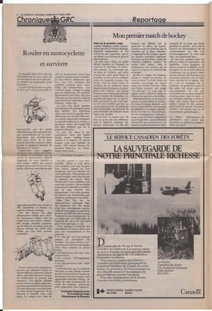 Le Soleil de Colombie, March 13, 1987, page 6