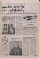 Le Soleil de Colombie, March 6, 1987