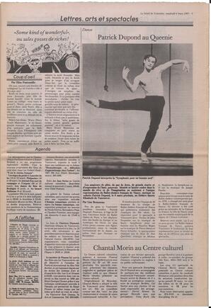 Le Soleil de Colombie, March 6, 1987, page 5