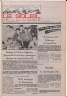 Le Soleil de Colombie, February 20, 1987