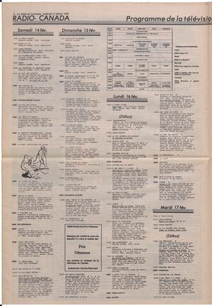 Le Soleil de Colombie, February 13, 1987, page 8