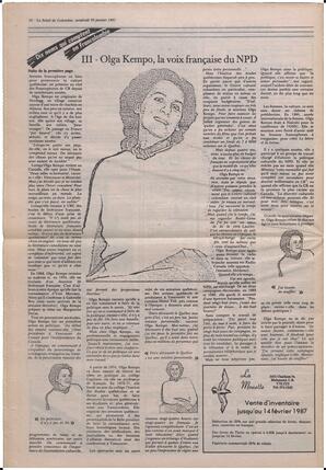 Le Soleil de Colombie, January 30, 1987, page 16
