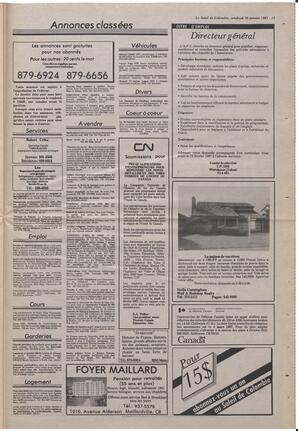 Le Soleil de Colombie, January 30, 1987, page 15