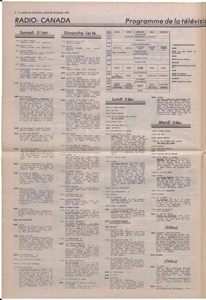 Le Soleil de Colombie, January 30, 1987, page 8