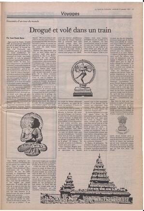 Le Soleil de Colombie, January 23, 1987, page 13