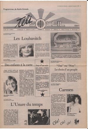 Le Soleil de Colombie, January 23, 1987, page 9