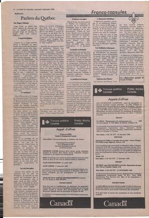 Le Soleil de Colombie, December 5, 1986, page 14