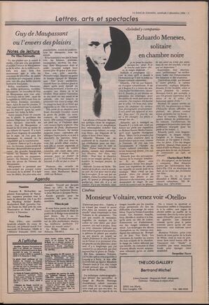Le Soleil de Colombie, December 5, 1986, page 5