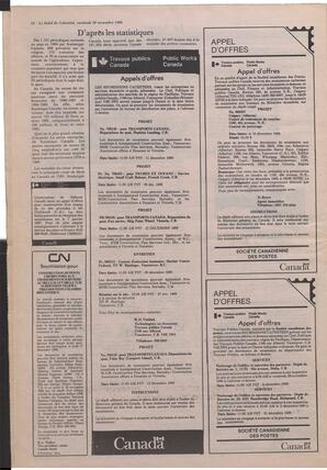 Le Soleil de Colombie, November 28, 1986, page 14