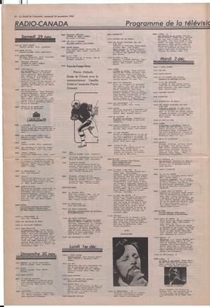 Le Soleil de Colombie, November 28, 1986, page 10