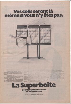 Le Soleil de Colombie, November 28, 1986, page 7