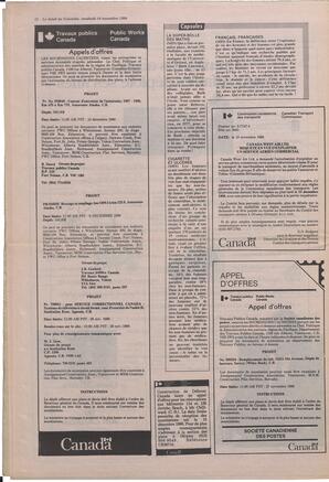 Le Soleil de Colombie, November 14, 1986, page 12